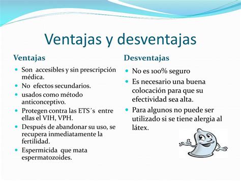 Ventajas y desventajas del moco cervical como método。